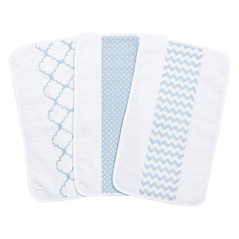 Blue Sky 3 Pack Jumbo Burp Cloth Set