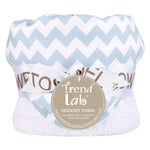 Photo 2 Blue Sky Chevron Deluxe Hooded Towel