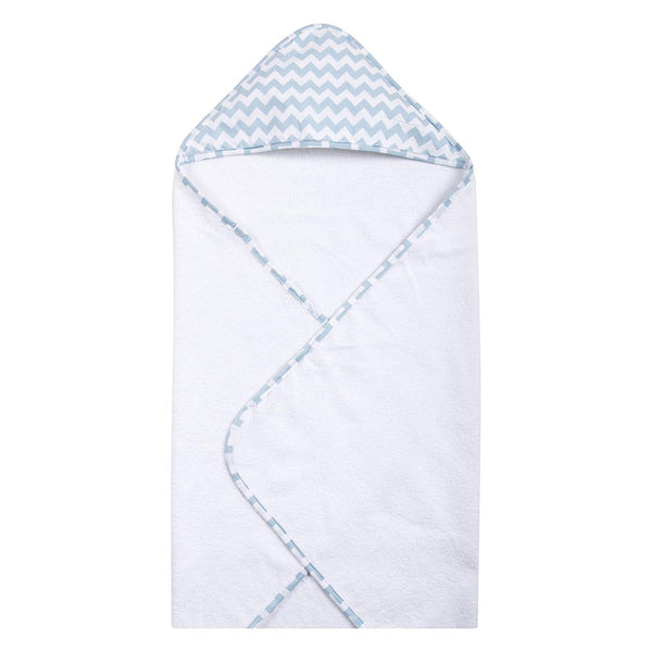 Blue Sky Chevron Deluxe Hooded Towel