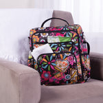 Photo 10 Bohemian Floral Convertible Backpack Diaper Bag