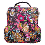 Photo 5 Bohemian Floral Convertible Backpack Diaper Bag