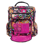 Photo 6 Bohemian Floral Convertible Backpack Diaper Bag