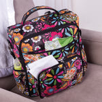 Photo 11 Bohemian Floral Convertible Backpack Diaper Bag