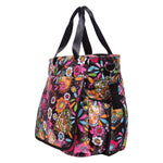 Bohemian Floral Tote Diaper Bag