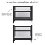 Photo 9 Breathable Mesh 2-in-1 Mini Crib - Greenguard Gold Certified