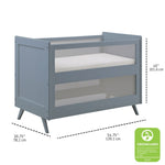 Photo 8 Breathable Mesh 3-in-1 Convertible Crib