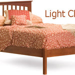 Brooklyn Platform Bed - Twin w/ Open Footrail