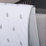 Photo 6 Bunnies 3 Piece Crib Bedding Set