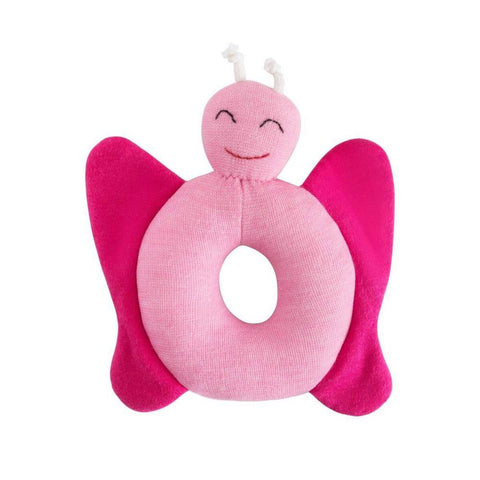 Butterfly Ring Toy - Beetroot