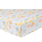Photo 2 Butterfly Sun 2 Pack Microfiber Fitted Crib Sheets