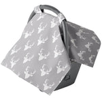 Grey and White Buck