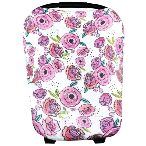 Car Seat Canopy and Nursing 5-in1 Multi-Use Cover