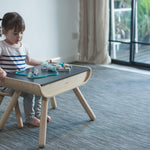 Child's Table & Chair - Black - 8703
