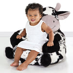 Children's Plush Cow Character Chair