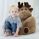 Photo 5 Children's Plush Moose Character Chair