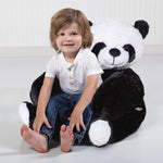 Children's Plush Panda Character Chair