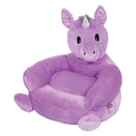 Children's Plush Unicorn Character Chair