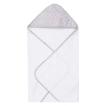 Photo 1 Circles Gray Deluxe Hooded Towel