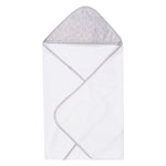 Circles Gray Deluxe Hooded Towel
