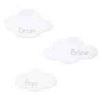 Photo 2 Clouds 3 Pack Wood Décor