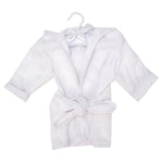 Photo 1 Color Terry Infant Robe - White