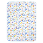 Photo 3 Construction Digger Reversible Jersey Crib Quilt