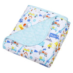Photo 2 Construction Digger Reversible Jersey Crib Quilt