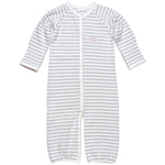 Grey stripe w/Pink Trim 