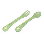 Photo 1 Cornstarch Fork & Spoon Set