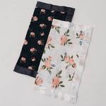 Watercolor Roses + Midnight Rose