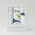 Cotton Muslin Swaddle 3 Pack
