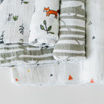 Cotton Muslin Swaddle 3 Pack