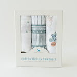 Cotton Muslin Swaddle 3 Pack