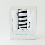 Cotton Muslin Swaddle 3 Pack