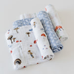 Cotton Muslin Swaddle 3 Pack