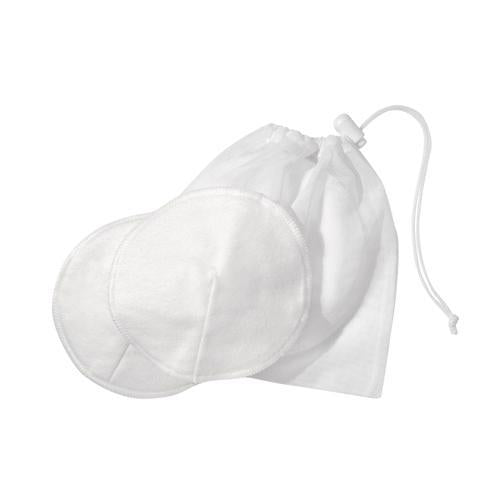 Cotton Washable Bra Pads w/Laundry Bag