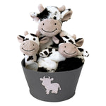 Photo 1 Cow 4 Piece Plush Gift Set Bucket