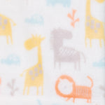 Crayon Jungle Plush Changing Pad Cover