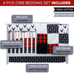 Photo 6 Crib Bedding - 4 Piece