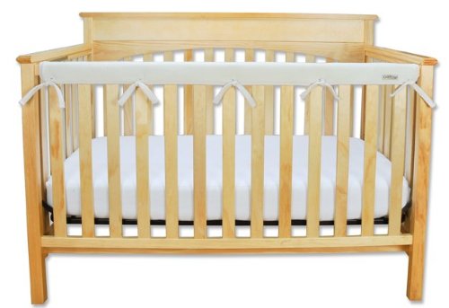CribWrap® Narrow 1 Long Natural Fleece Rail Cover