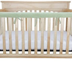 CribWrap® Narrow 1 Long Sage Fleece Rail Cover
