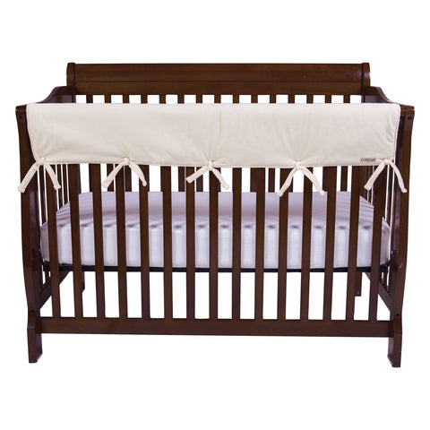 CribWrap® Wide 1 Long Natural Fleece Rail Cover