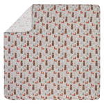 Photo 5 Cup of Cocoa Jumbo Deluxe Flannel Swaddle Blanket