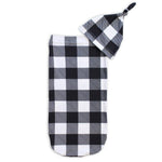 Gingham Black & White