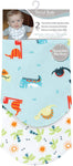 Photo 3 Dinosaur 2 Pack Reversible Flannel Bandana Bib Set