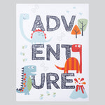 Photo 2 Dinosaur Adventure Canvas Wall Art