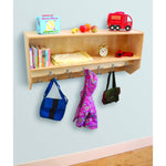 Photo 1 Double Row Wall Mount Coat Rack