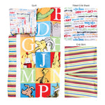 Photo 2 Dr. Seuss Alphabet Seuss 3 Piece Crib Bedding Set