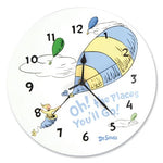 Photo 1 Dr. Seuss Oh, the Places You'll Go! Blue Wall Clock