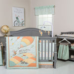 Dr. Seuss Oh, the Places You'll Go! Unisex 5 Piece Crib Bedding Set